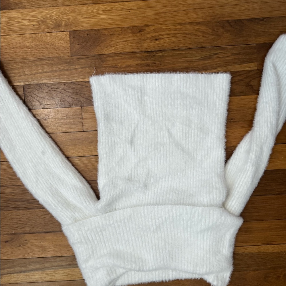 Fold over sweater